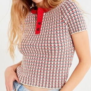 Urban Outfitters Tulip Knit Top